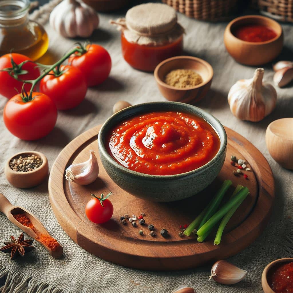 Hausgemachte Tomatensauce