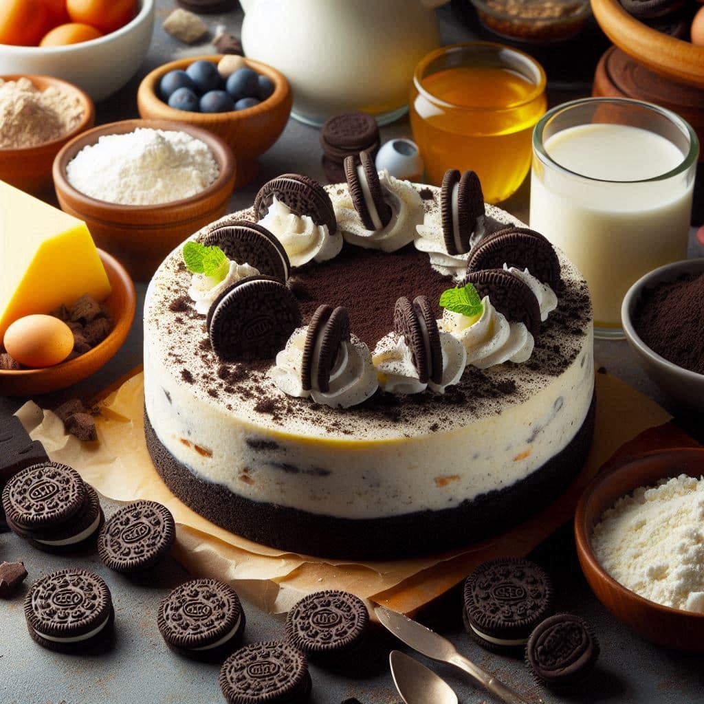 Cheesecake de Oreo