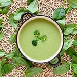 クリームほうれん草のレシピ