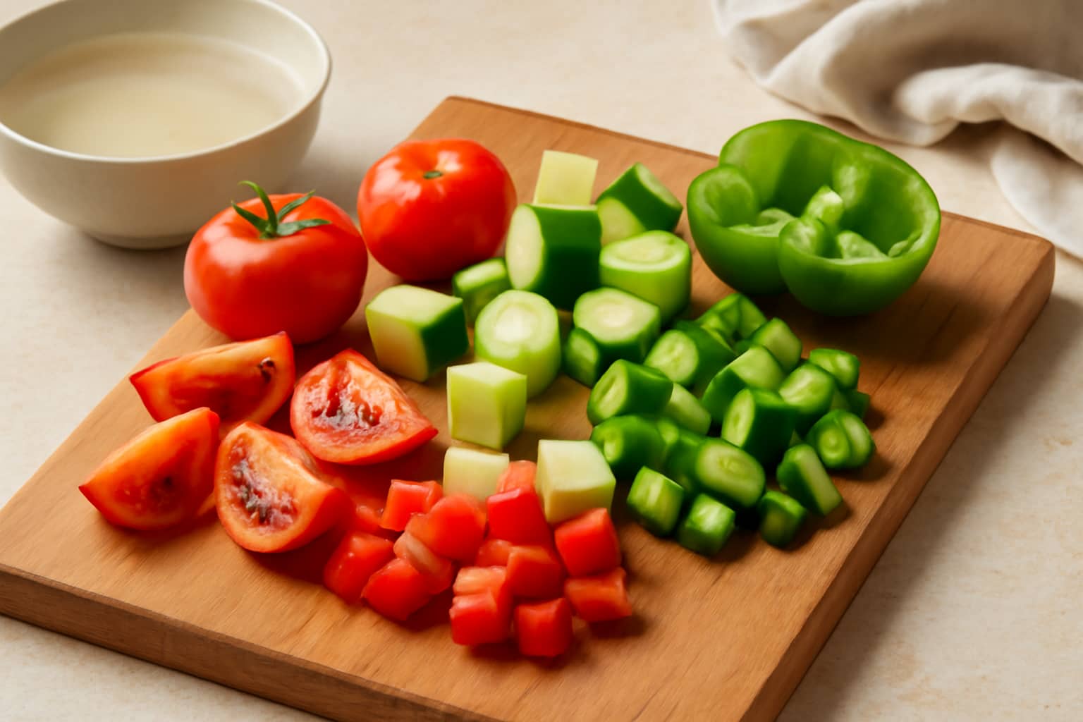 Traditionelles spanisches Gazpacho