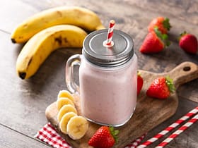 Erdbeer- und Bananen-Smotties