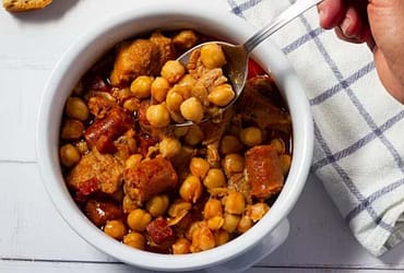 ceci con chorizos