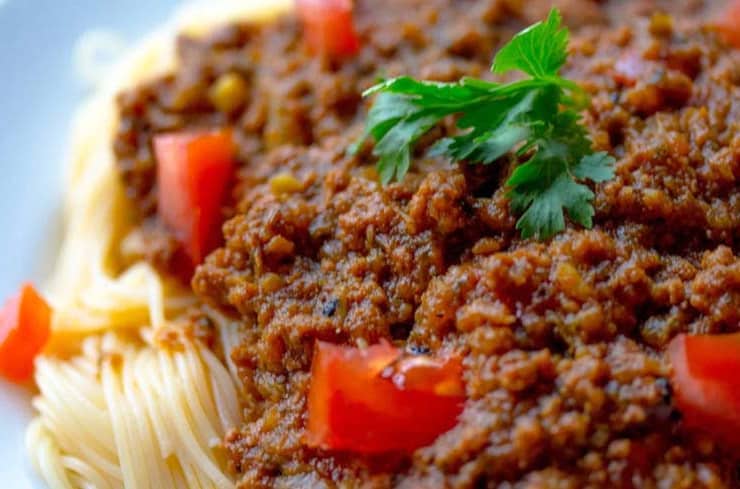 Carne Boloñesa a la Italiana