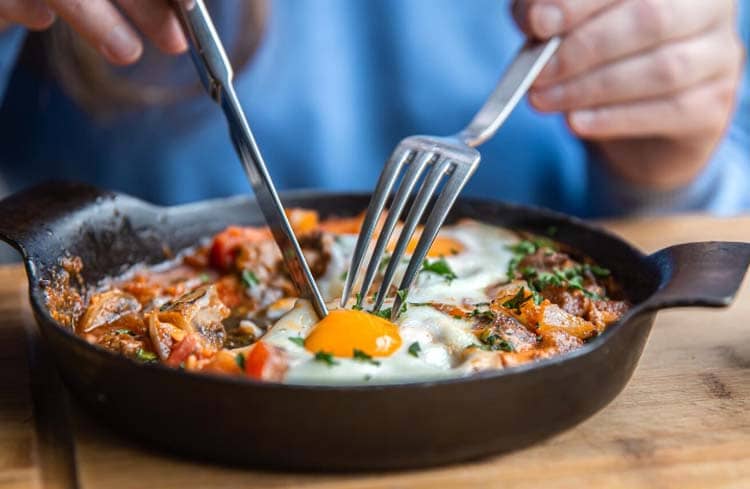 cómo preparar shakshuka