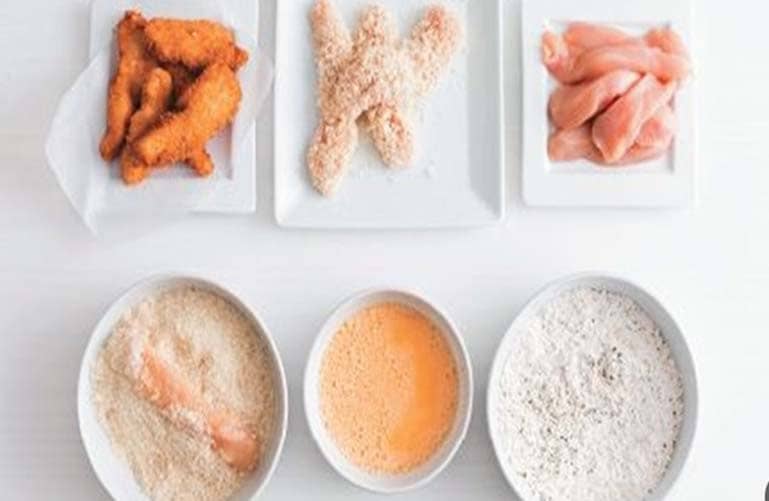 Ingredienti per il pollo fritto