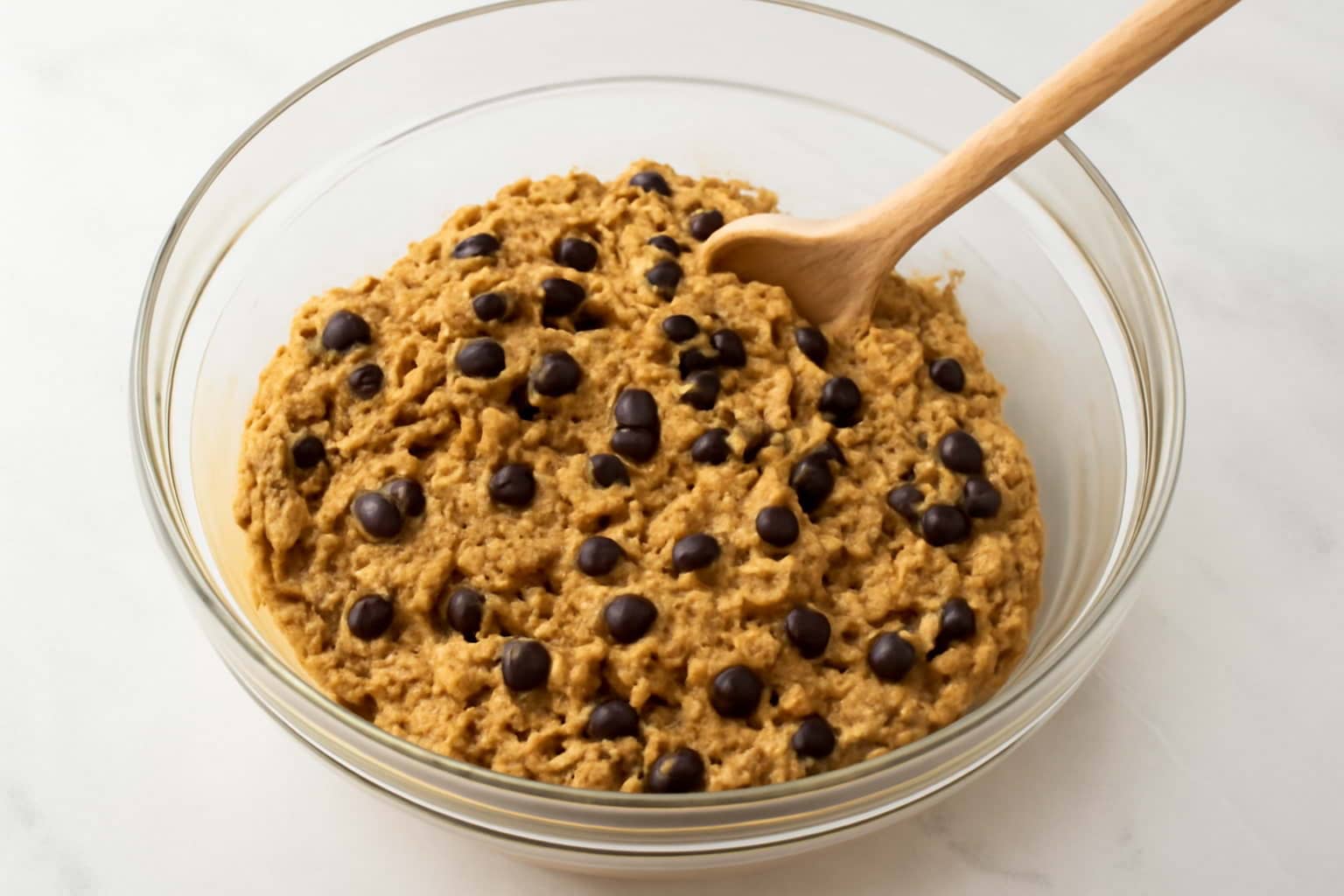 Mezcla de galleta con chispas de chocolate