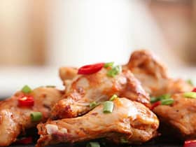 Rezepthülle für süß-saures Hühnchen