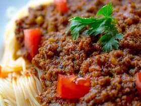 Carne Boloñesa a la Italiana
