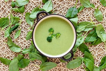 クリームほうれん草のレシピ