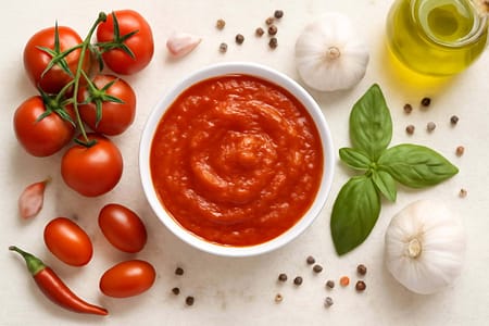 Receta Salsa de Tomate Casera Fácil, Rápida y Deliciosa
