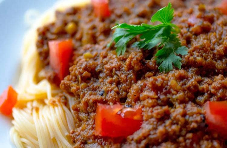 Carne Boloñesa a la Italiana