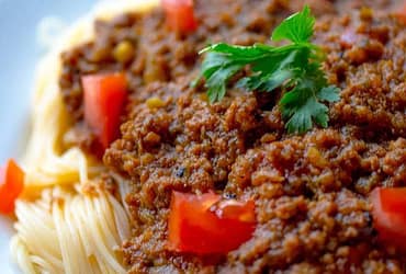 Carne Boloñesa a la Italiana